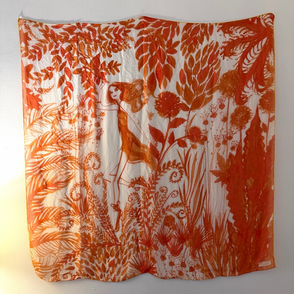 Henri Bendel Silk Scarf